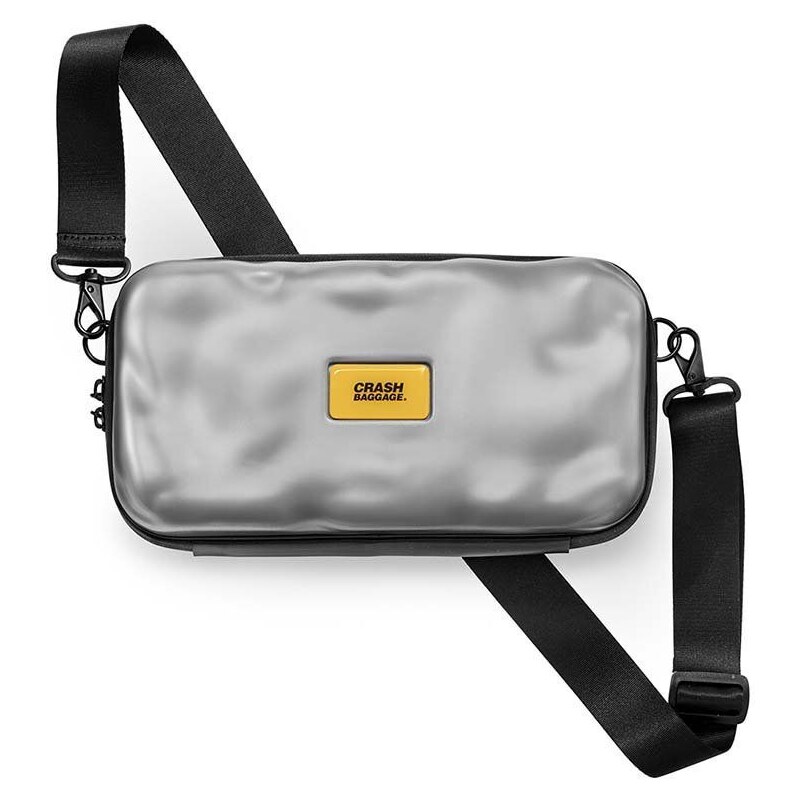 Kosmetická taška Crash Baggage ICON stříbrná barva, CB371