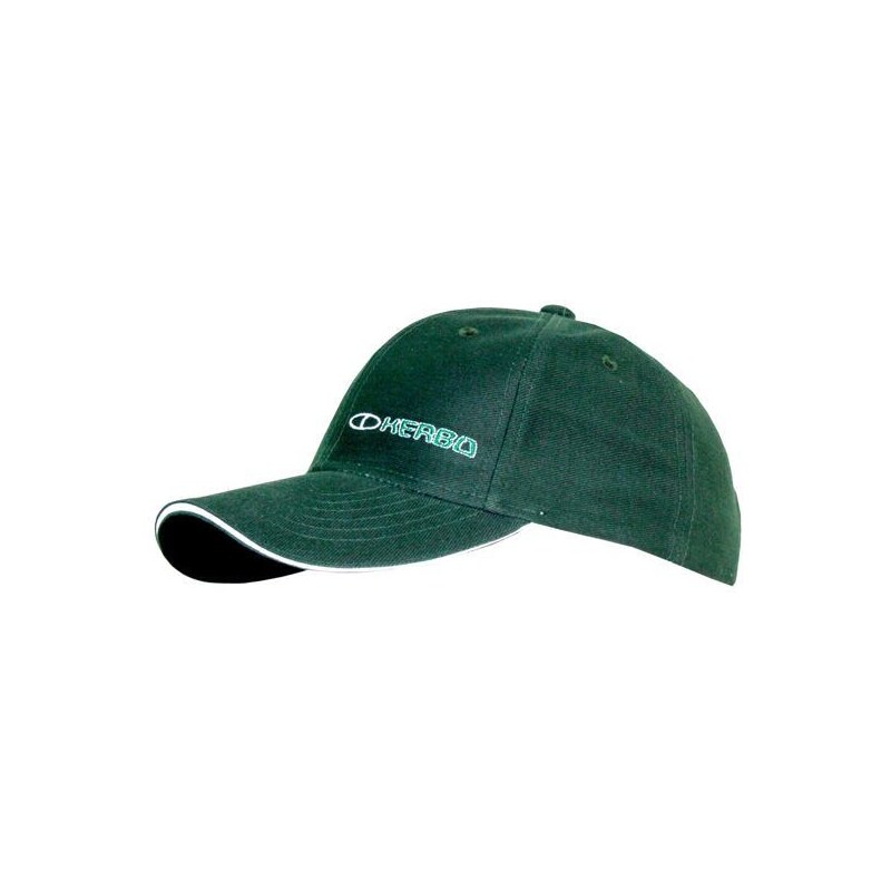 Čepice s kšiltem KERBO KŠILT S PROUŽKEM 034 zelená