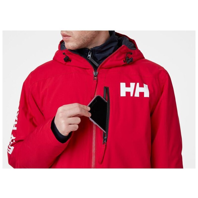 Pánská zimní bunda HELLY HANSEN ACTIVE FALL 2 PARKA 162 red