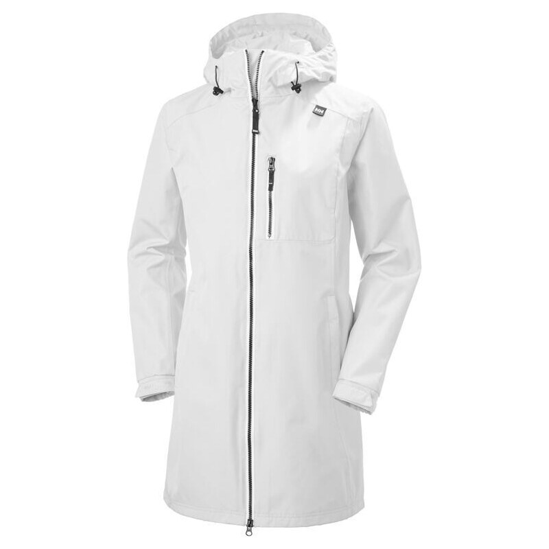 Dámský kabát HELLY HANSEN W LONG BELFAST JACKET 002 WHITE