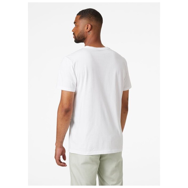 Pánské triko HELLY HANSEN SHORELINE T-SHIRT 2.0 001 WHITE