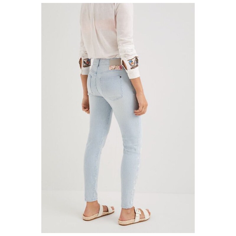 Dámské jeans DESIGUAL AGRA 5007 JEANS CLARO