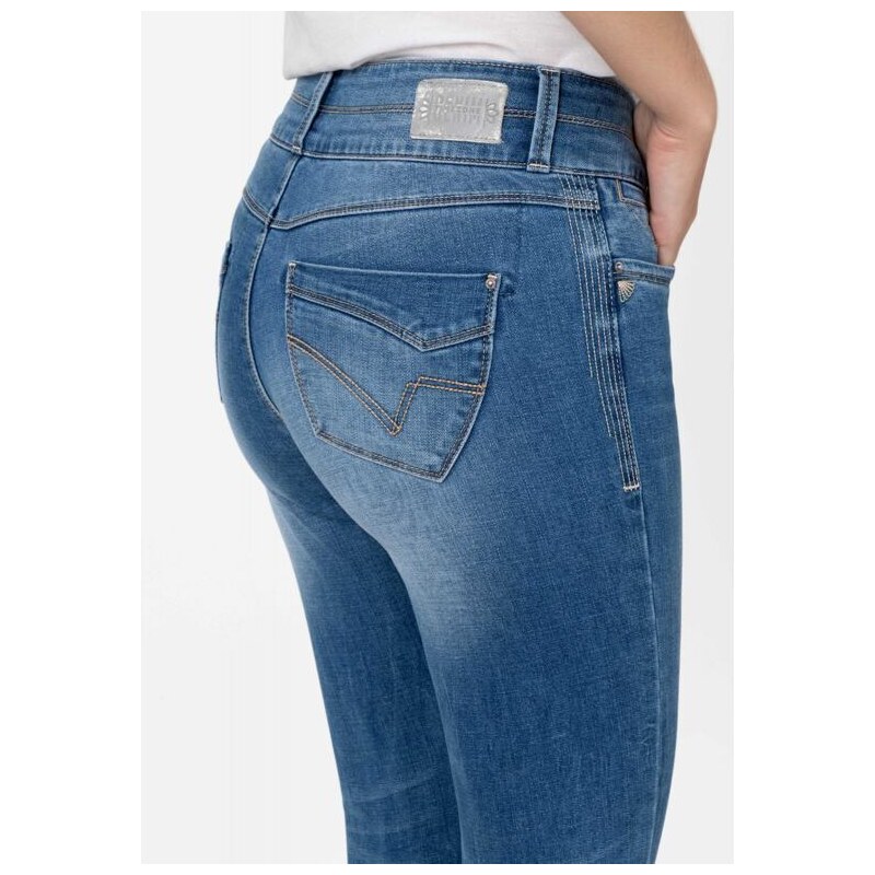 Dámské jeans TIMEZONE EnyaTZ Slim Womenshape 3555