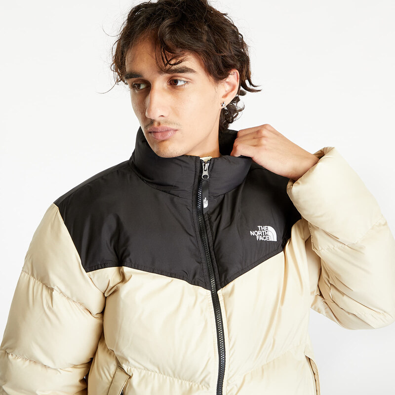 Pánská péřová bunda The North Face Saikuru Jacket Gravel/ TNF Black