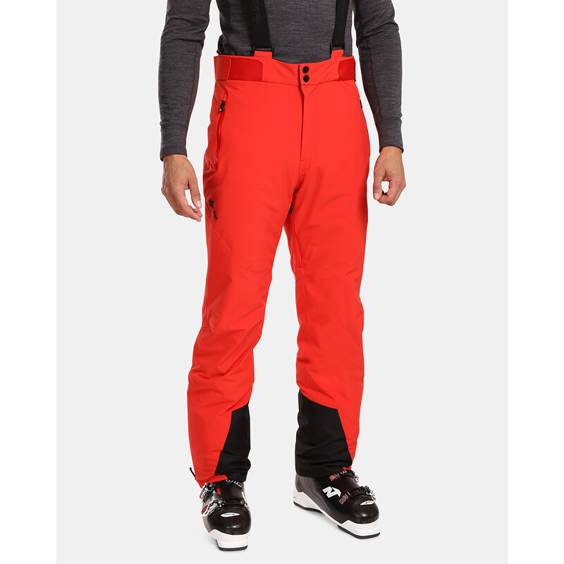 KILPI Pánské lyžařské kalhoty Kilp RAVEL-M červená