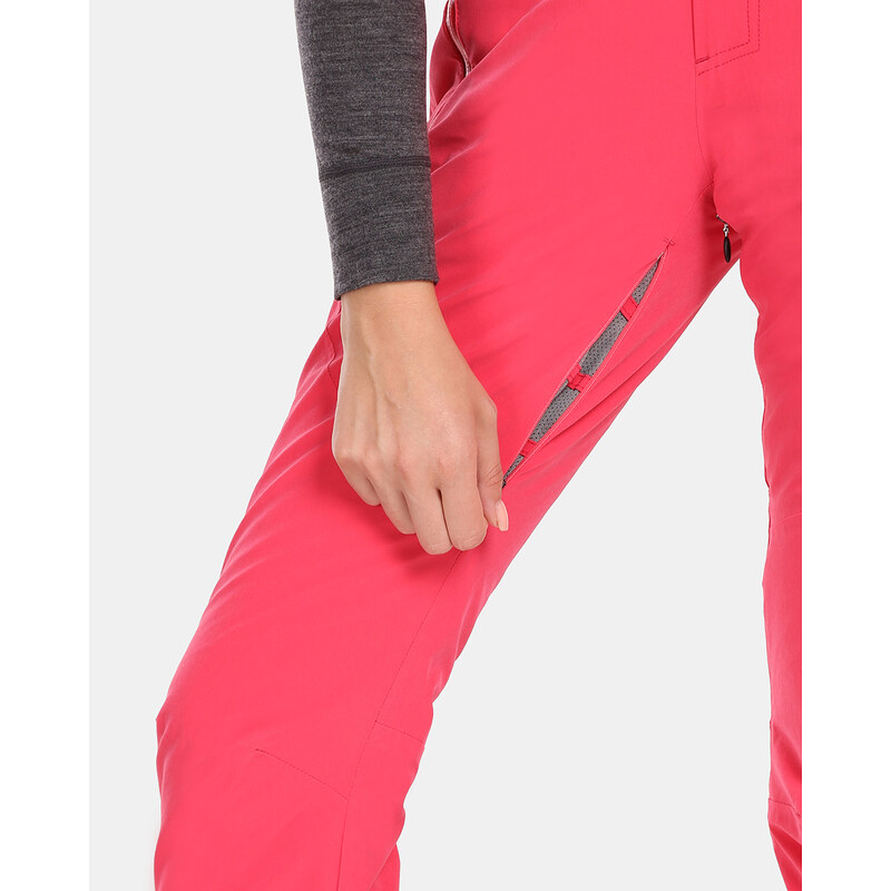 Dámské lyžařské kalhoty Kilpi RAVEL-W růžová