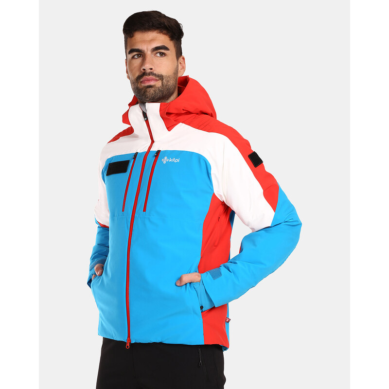 Pánská lyžařská bunda Kilpi DEXEN-M modrá/červená