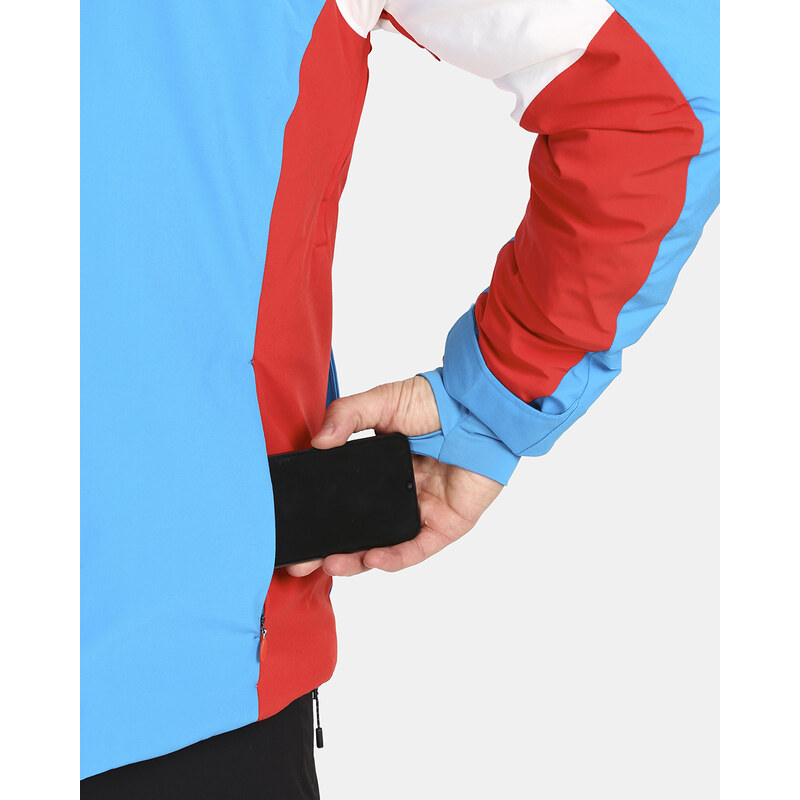 Pánská lyžařská bunda Kilpi DEXEN-M modrá/červená