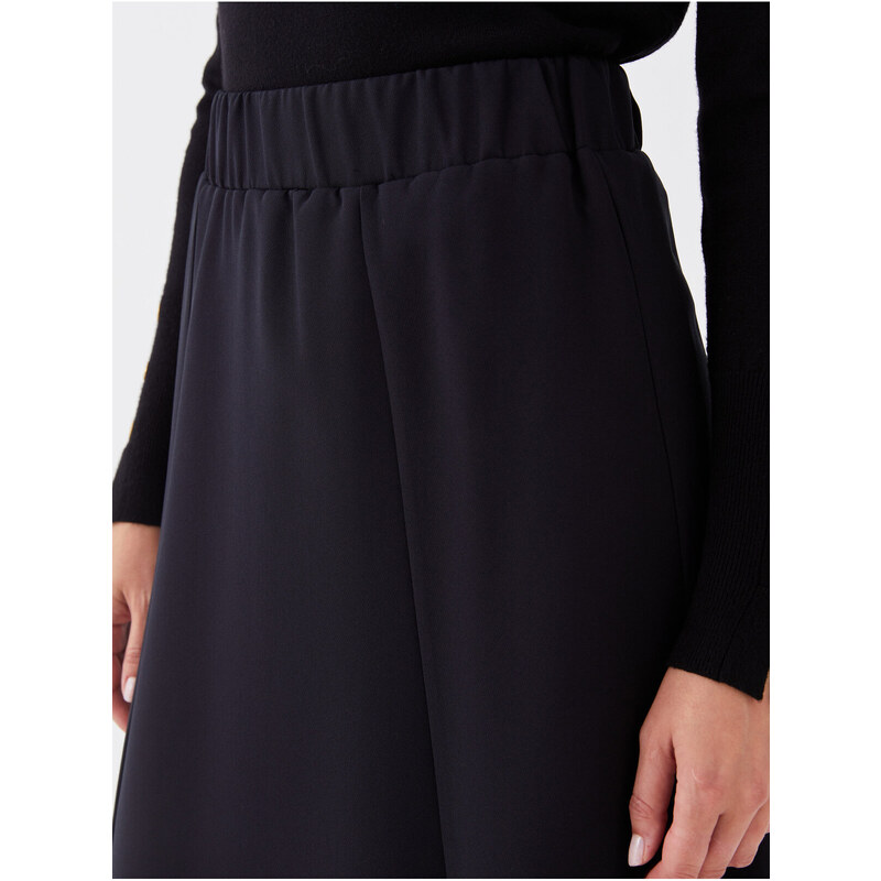 LC Waikiki Women's Elastic Waist Straight A-Line Skirt