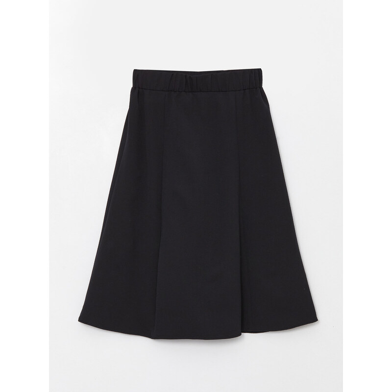 LC Waikiki Women's Elastic Waist Straight A-Line Skirt