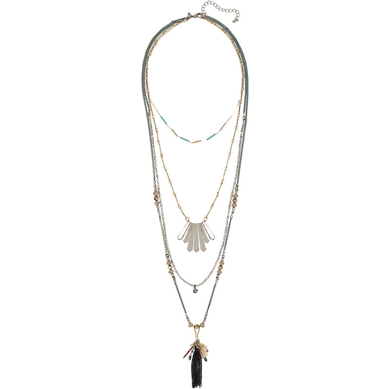 Marks and Spencer Multi-Layered Tassel Necklace
