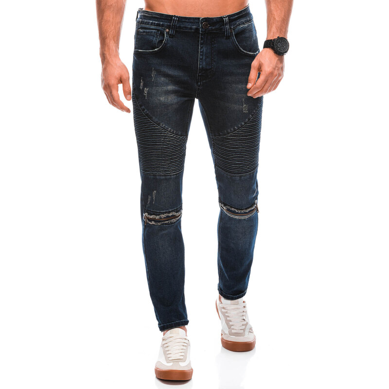 EDOTI Pánské džínové kalhoty 1415P - modré
