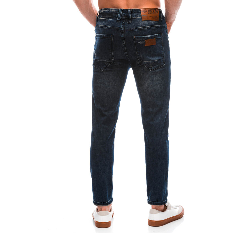 EDOTI Pánské džínové kalhoty 1415P - modré