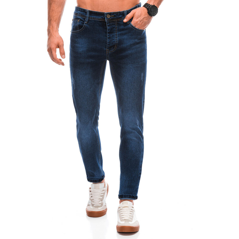 EDOTI Pánské džínové kalhoty 1427P - modré