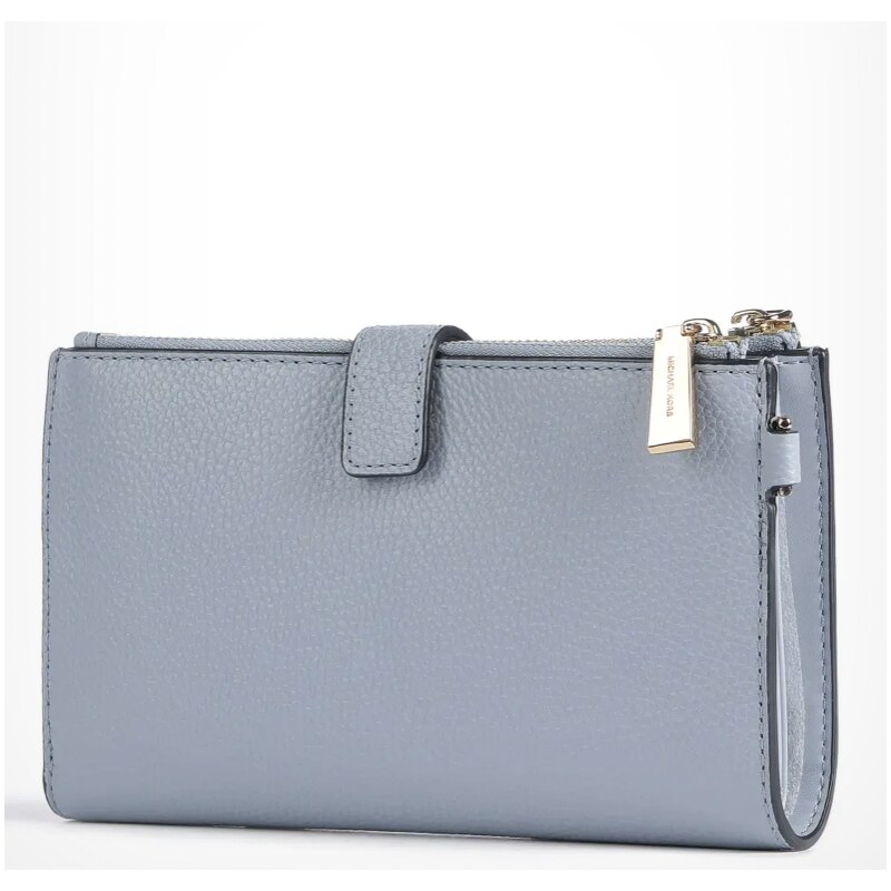 Peněženka Michael Kors double zip wristlet white