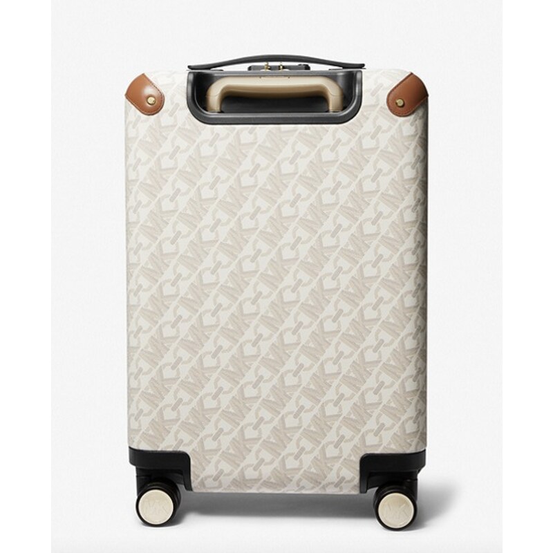 Michael Kors cestovní kufr travel logo vanilla 48 cm