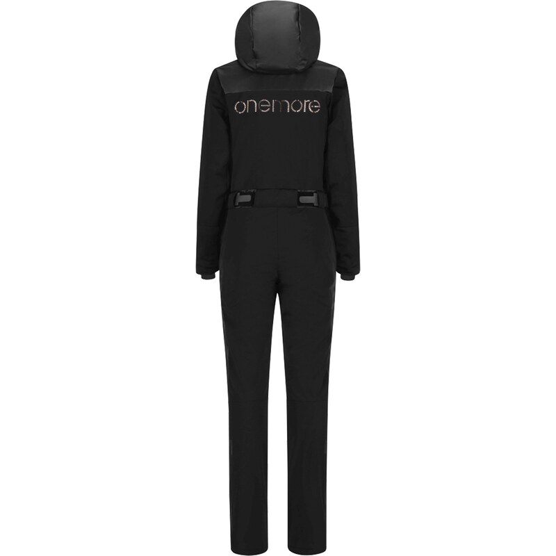 ONEMORE 161 INSULATED ONE PIECE SKI SUIT WOMAN BLACK/BLACK/CHAMPAGNE