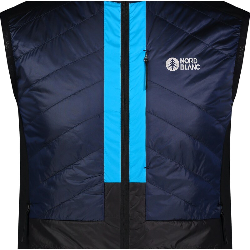 Nordblanc Modrá pánská sportovní vesta WINTERTIME