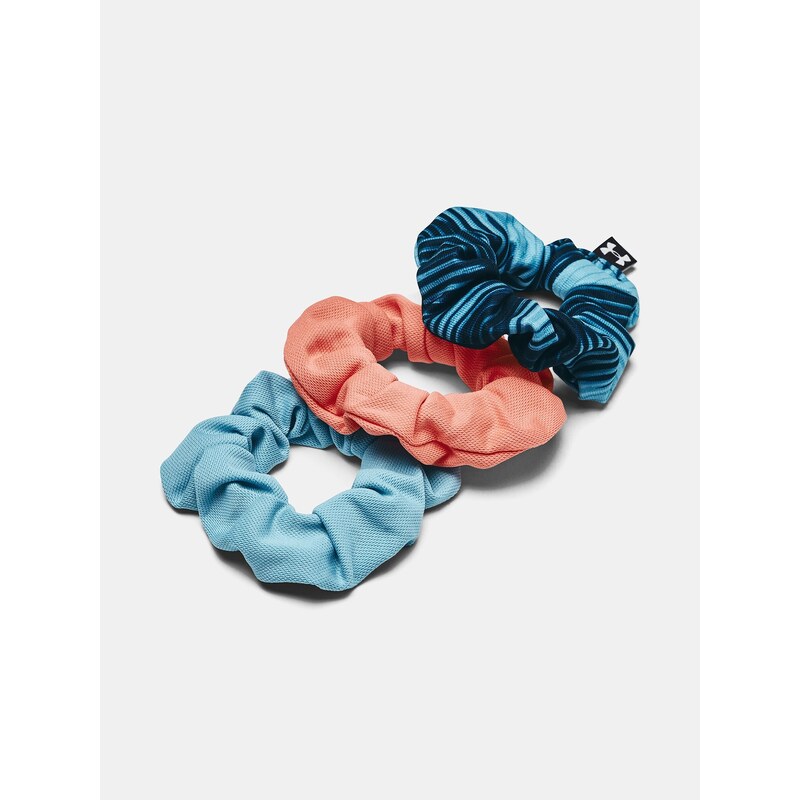 Under Armour Gumičky do vlasů UA Blitzing Scrunchie 3PK-BLU - Dámské 86642795