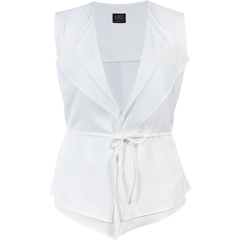 Marks and Spencer PLUS Sleeveless Waterfall Jacket