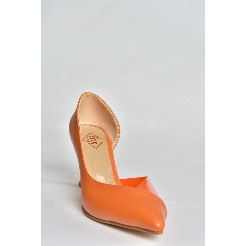 Fox Shoes Women's Orange High-Heeled Shoes