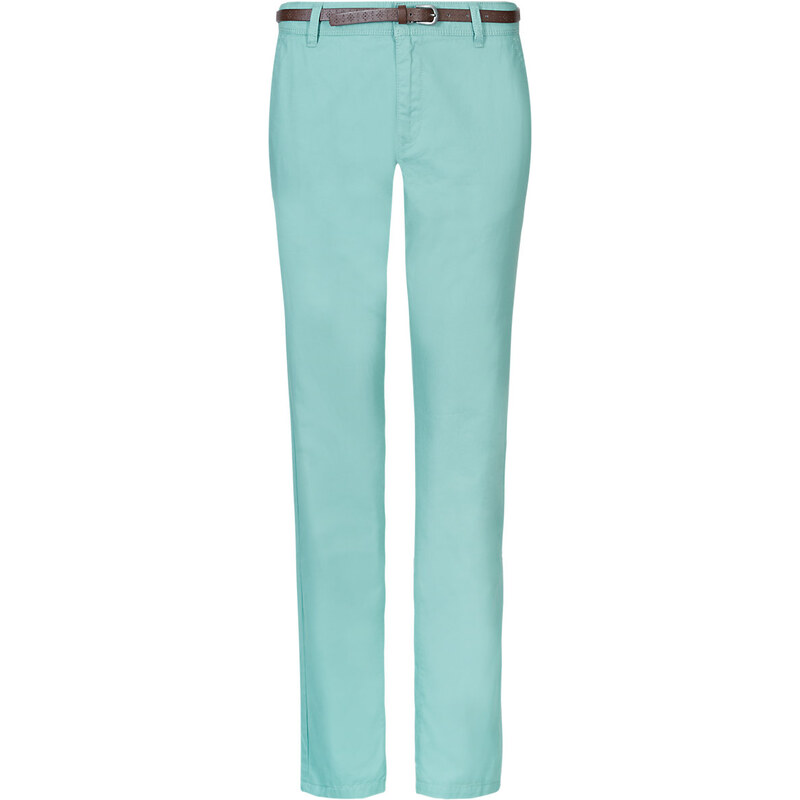 Marks and Spencer Straight Leg Chinos with Belt