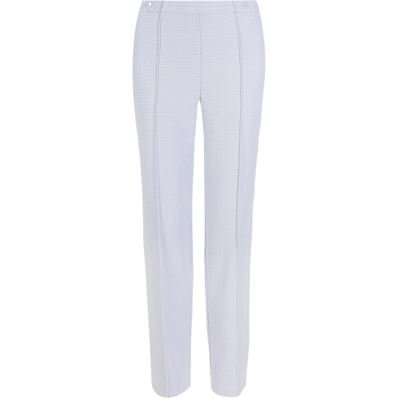 Marks and Spencer Geometric Design Straight Leg Trousers
