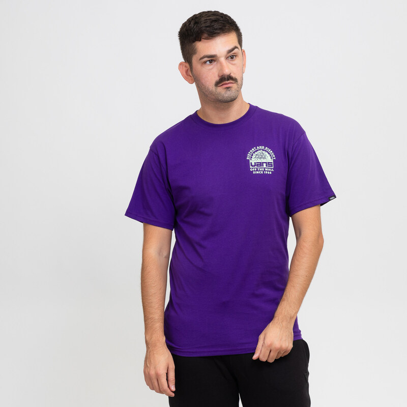 Vans DISTORT AND DISRUPT VANS SS TEE VIOLET INDIGO