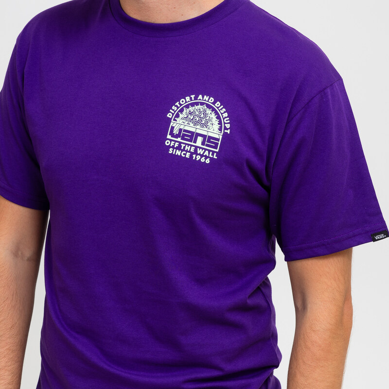 Vans DISTORT AND DISRUPT VANS SS TEE VIOLET INDIGO