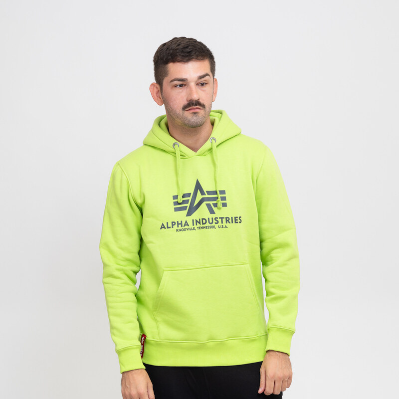 Alpha Industries Basic Hoody hornet green