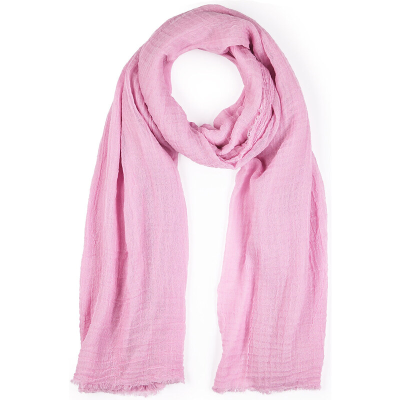 Marks and Spencer Crinkle Effect Scarf with Wool