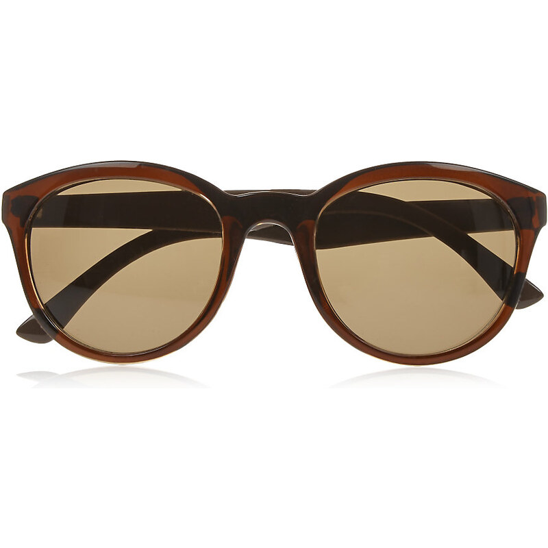 Marks and Spencer Matte Leopard Arms Rectangle Frame Sunglasses