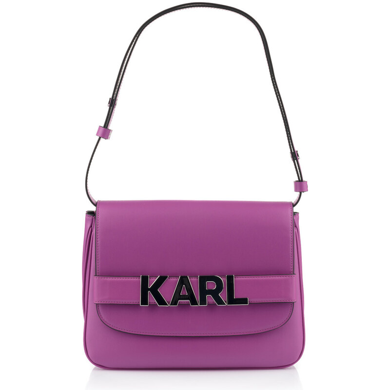 KABELKA KARL LAGERFELD K/LETTERS FLAP SHOULDERBAG