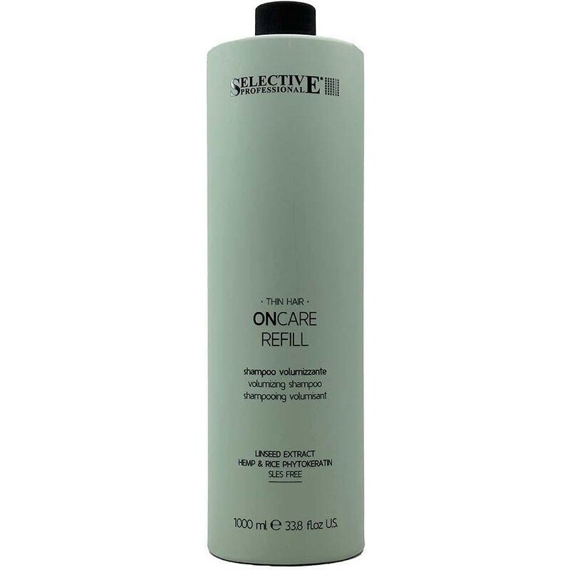 Selective Professional ONcare Refill Shampoo 1000 ml Vyplňující šampon pro jemné vlasy
