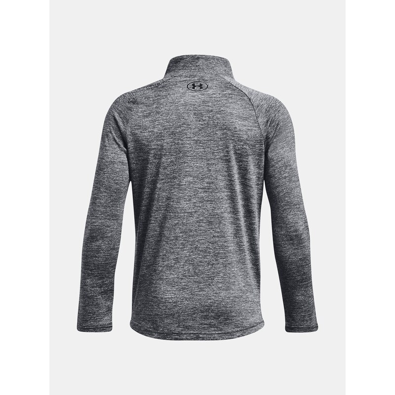 Under Armour Tričko UA Tech 2.0 1/2 Zip-GRY - Kluci