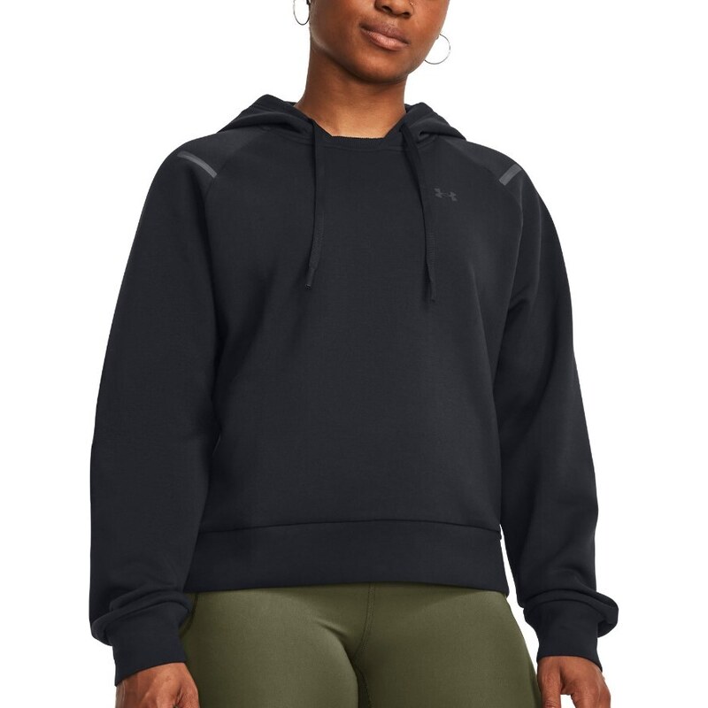 Mikina Under Armour Unstoppable Flc Hoodie-BLK 1379843-001