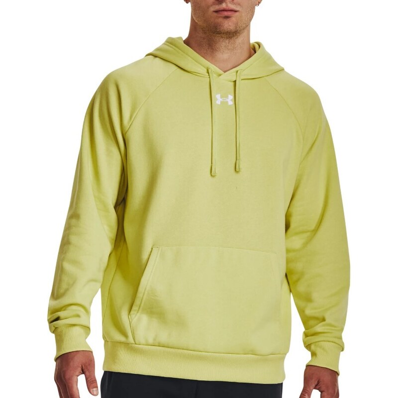 Mikina s kapucí Under Armour UA Rival Fleece Hoodie-YLW 1379757-743