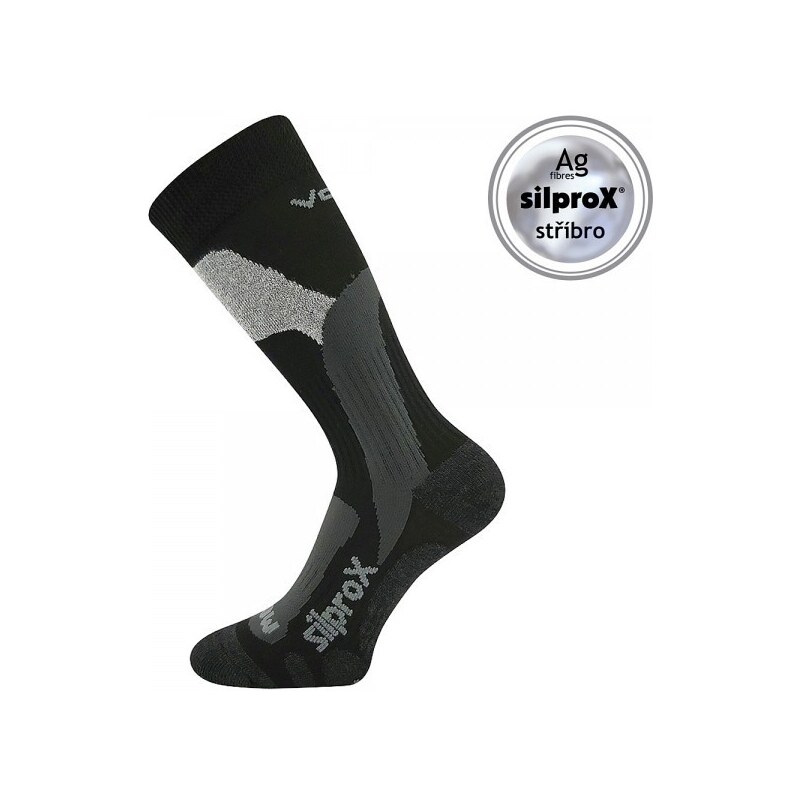 ERO zimní teplé ponožky s merino vlnou VoXX černá 39-42