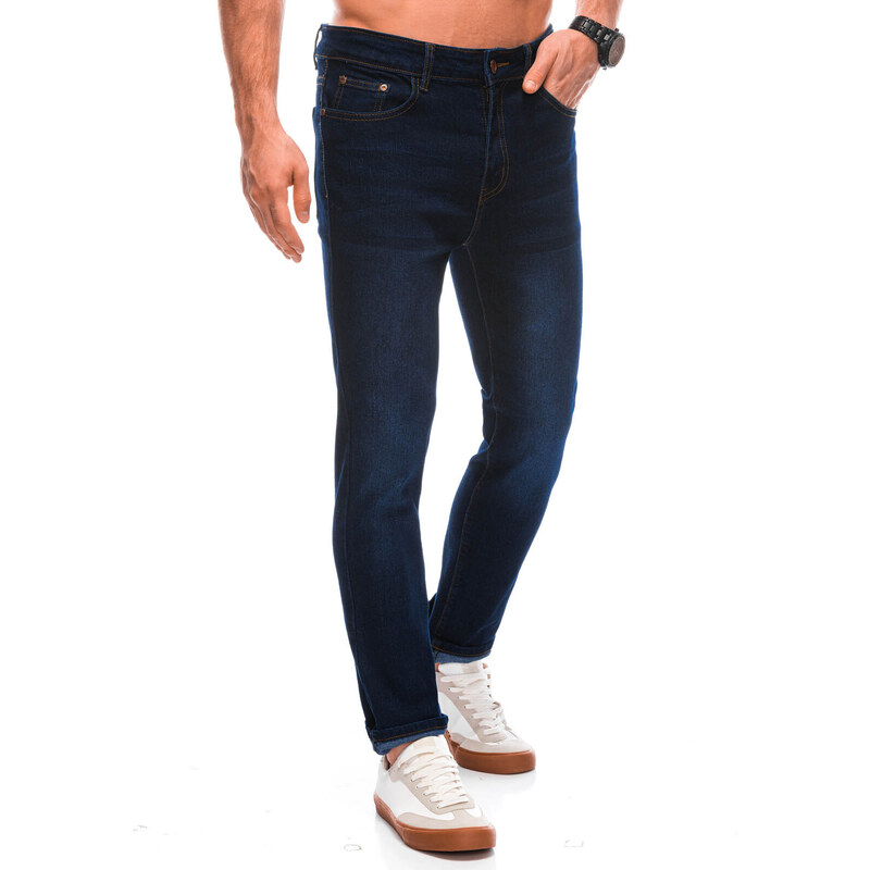 EDOTI Pánské džínové kalhoty 1417P - modré