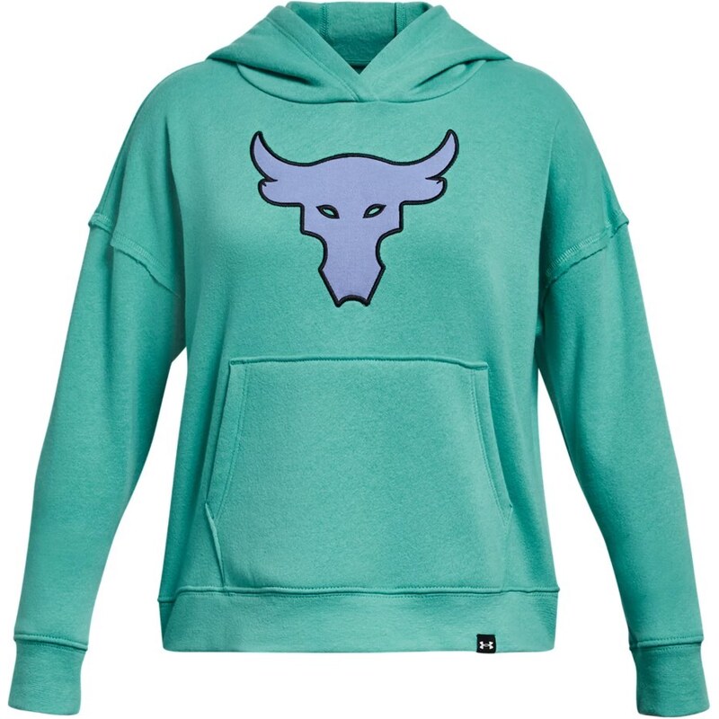 Mikina s kapucí Under Armour Pjt Rck Brhma Bull Fleece HD-GRN 1379027-369