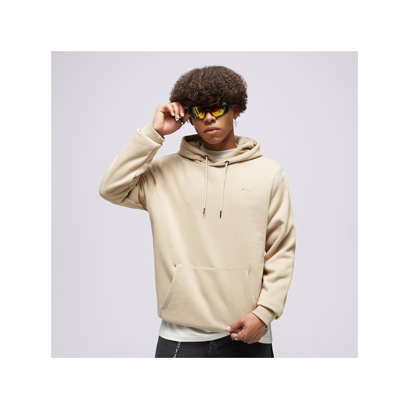 Confront Mikina S Kapucí Essential Hoodie Beige Muži Oblečení Mikiny CF323BLM91001