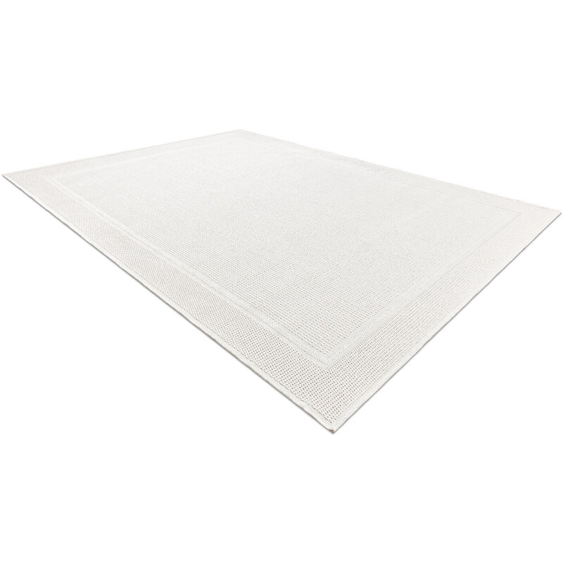 Dywany Łuszczów Kusový koberec Timo 5979 White – na ven i na doma - 60x100 cm