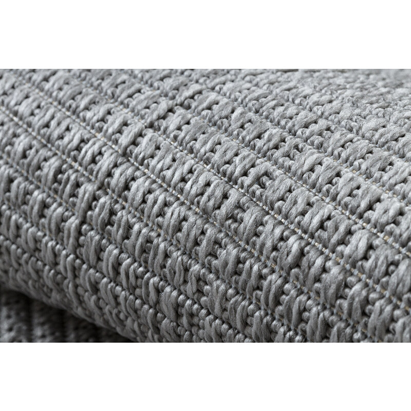 Dywany Łuszczów Kusový koberec Timo 5979 Light grey – na ven i na doma - 80x150 cm