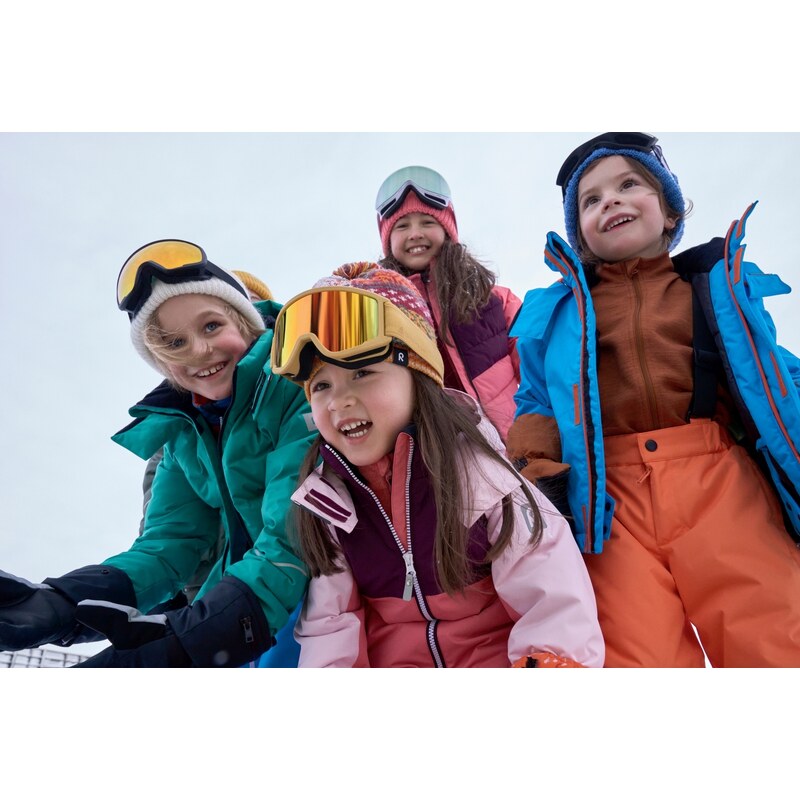 Dětské lyžařské kalhoty Reima Loikka černá