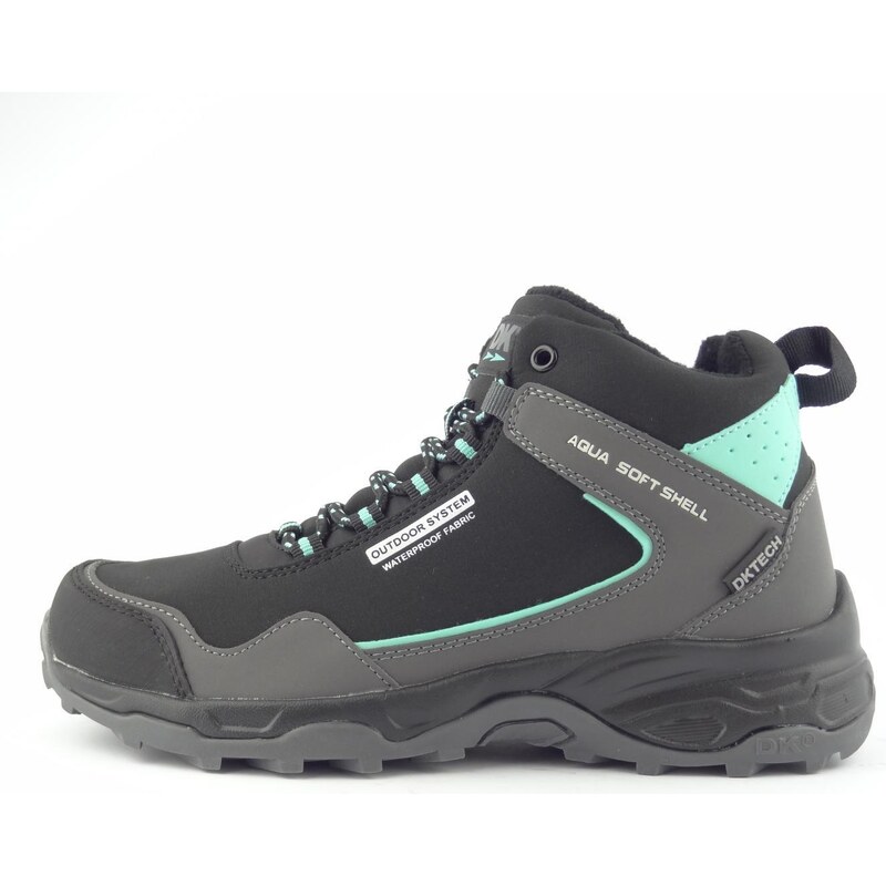 DK kotníková obuv 1029 P black mint 86688444