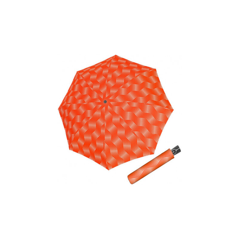 Doppler Fiber Magic Wave – dámský plně automatický deštník, oranžová 86688978