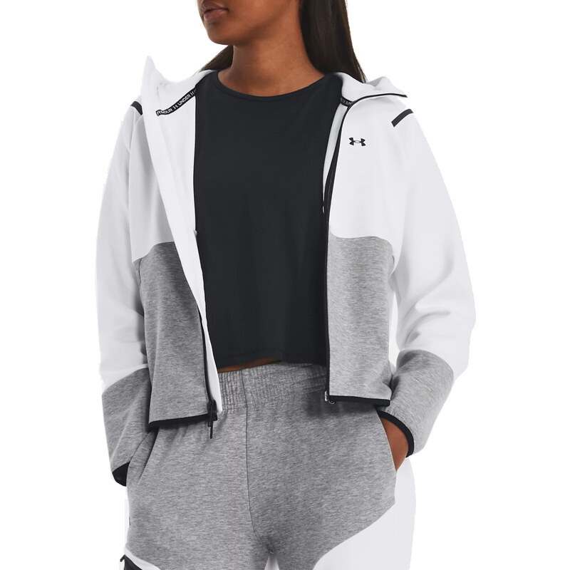 Mikina s kapucí Under Armour Unstoppable Fleece Full-Zip 1379842-012