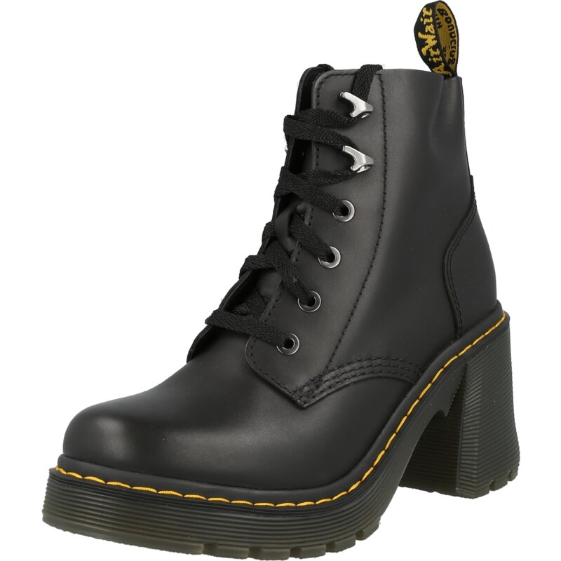 Dr. Martens Šněrovací kozačky Jesy zlatá / černá 88147052