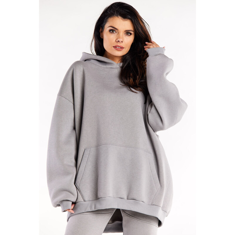 Infinite You Womans Hoodie M323 Grey