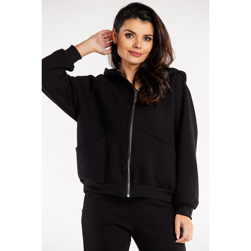 Infinite You Womans Hoodie M324 Black